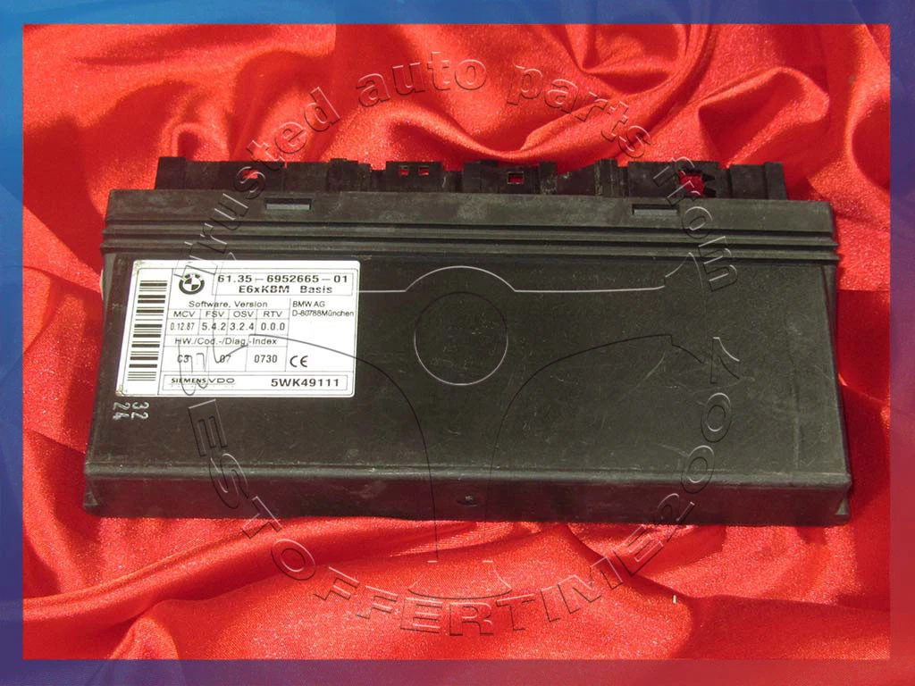 BMW E60 E63 E64 5 6 series BODY CONTROL MODULE Karosseriemodul 