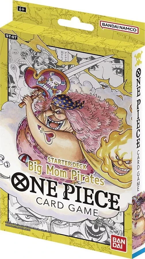 Big Mom Pirates One Piece TCG Inglés Starter Deck ST-07 Nuevo Sellado