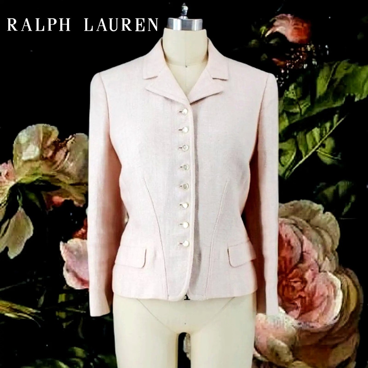 ジャケット・アウター Polo Ralph Lauren Linen Flower tailored s7-AI211959936001_alternate1?$