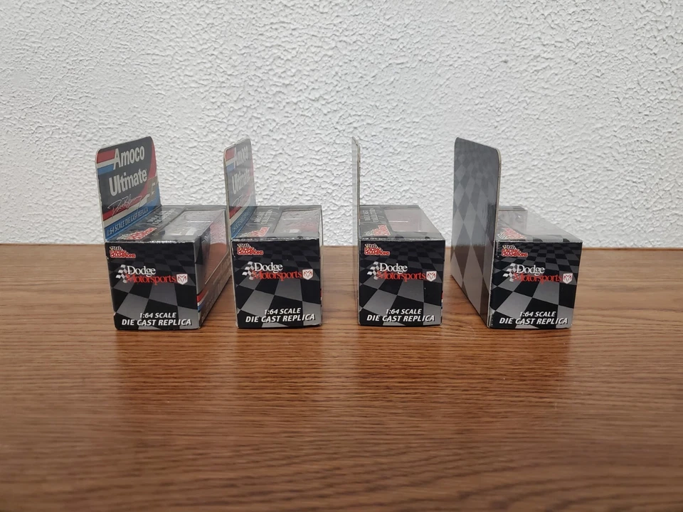 Toys - Die Cast Racing Cars Amoco Ultimate Racing Champions 1/64 Scale Lot of 4 - Image 4 of 4