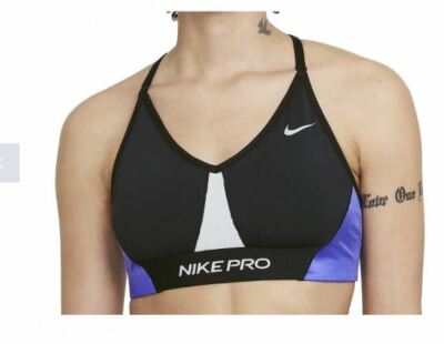 nike colour block bra