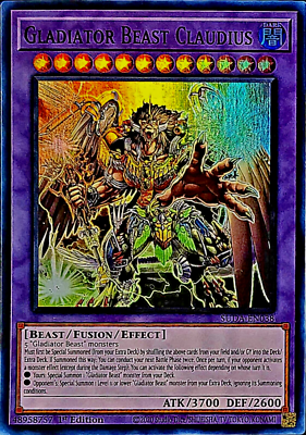 yugioh gladiator beast cards Amazon.com: Yu-Gi-Oh! - Gladiator Beast Equeste (TDGS-EN024) - The Duelist  Genesis - Unlimited Edition main image 0