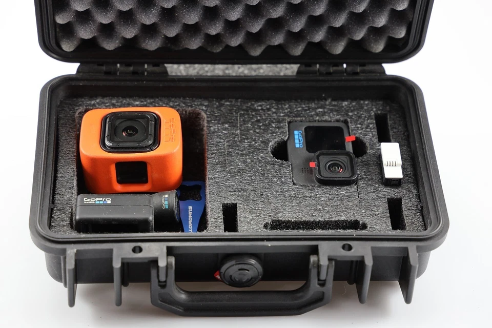 Precut Black Top GoPro Hero 12 11 10 9 8 foam insert fits your Pelican 1170 case - Image 2 of 4