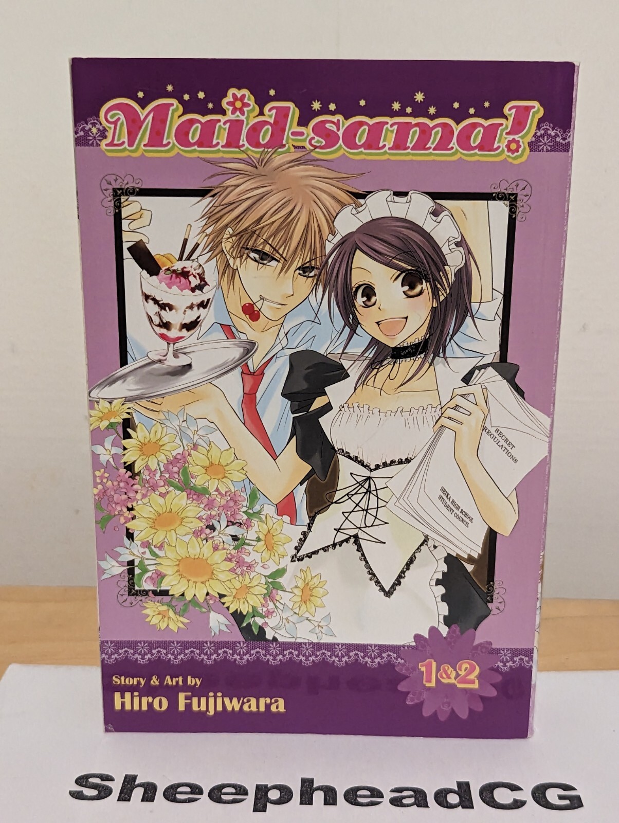 Maid-sama! (2-in-1 Edition) Volume 1 & 2 - English VGC - Fujiwara Hiro