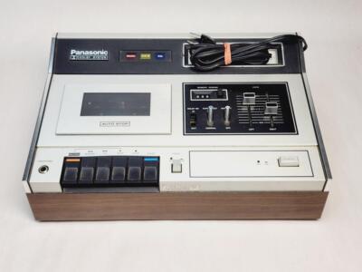 Panasonic Dolby System Cassette Deck Recorder (RS-26345) - Turns