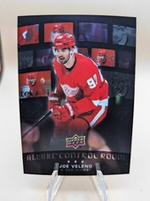 2021-22 Upper Deck Allure Joe Veleno Control Room hockey insert card #CR-10 RC