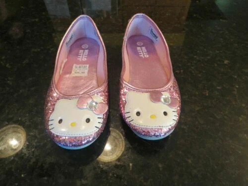 Zapatos de bebé de cuero sintético Hello Kitty