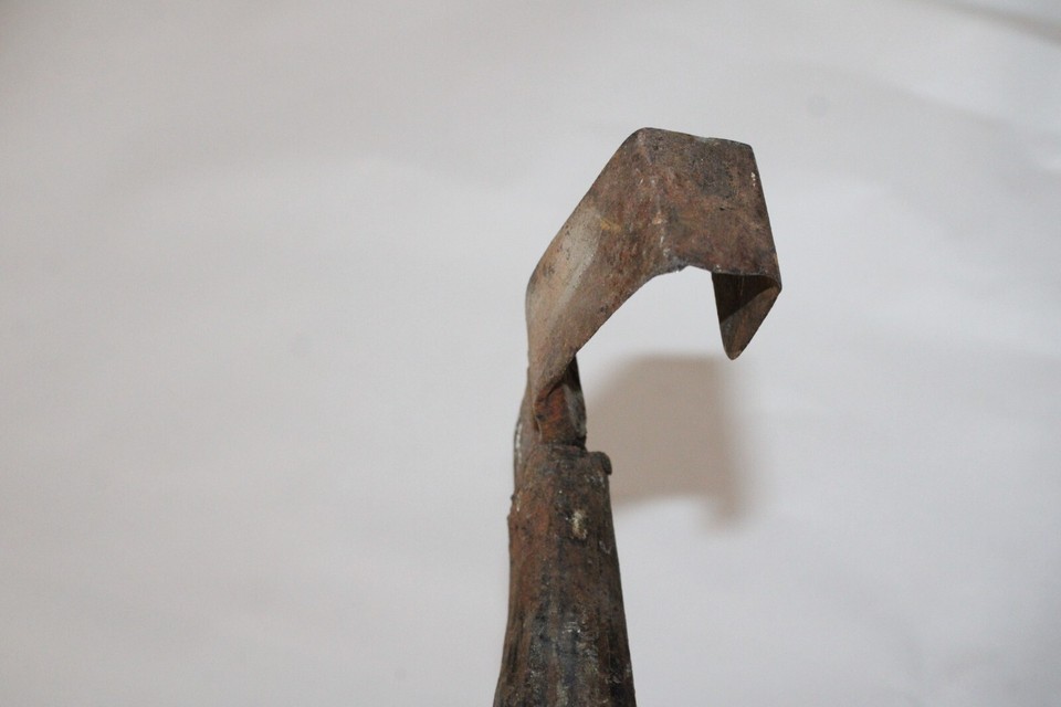 ANTIQUE TURPENTINE HACK PRIMITIVE TAR TOOL METAL HANDLE | eBay
