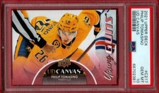2021-22 UPPER DECK UD CANVAS PHILIP TOMASINO YOUNG GUNS ROOKIE PSA 10 RC YG GC