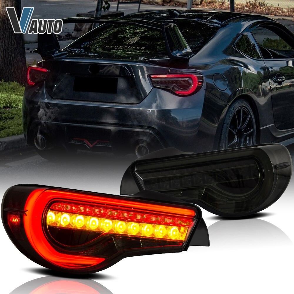 VLAND Smoke Lens Tail Lights Sequential For Toyota 86/ Scion FRS