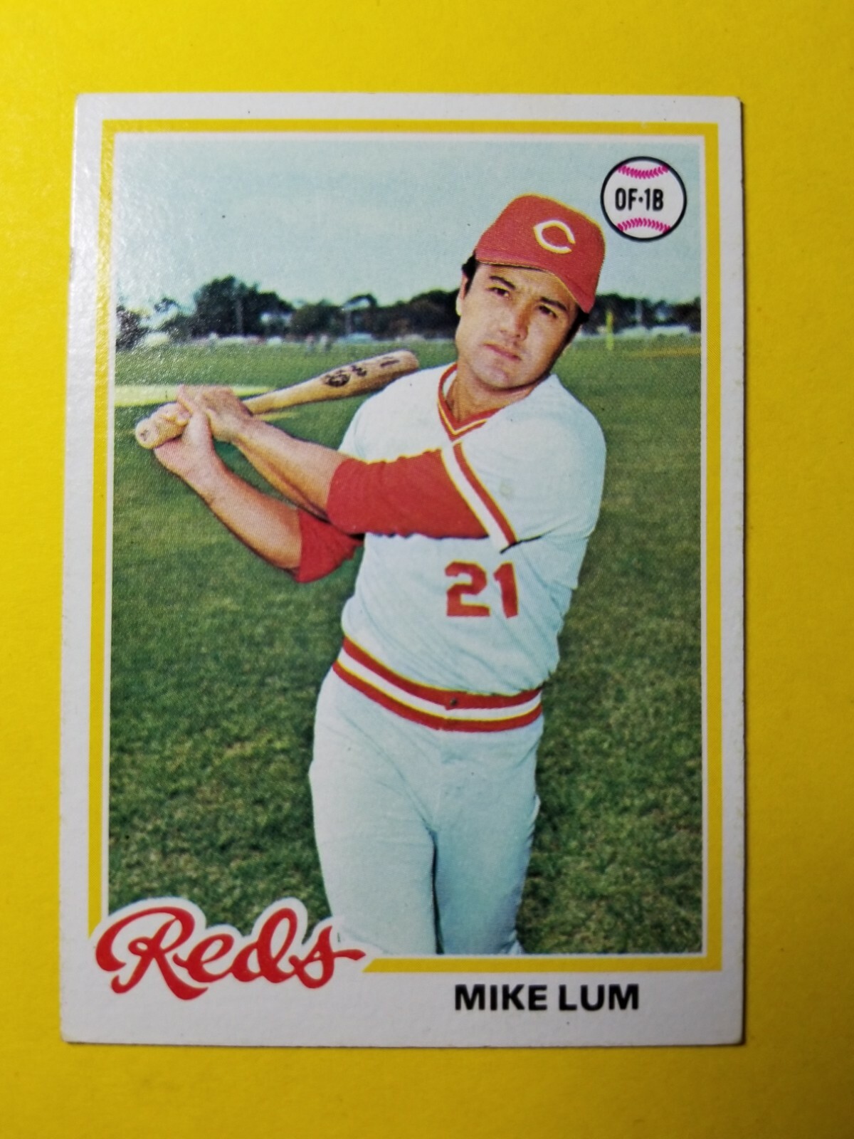 VINTAGE MIKE LUM 326 CINCINNATI REDS 1978 TOPPS MLB BASEBALL eBay