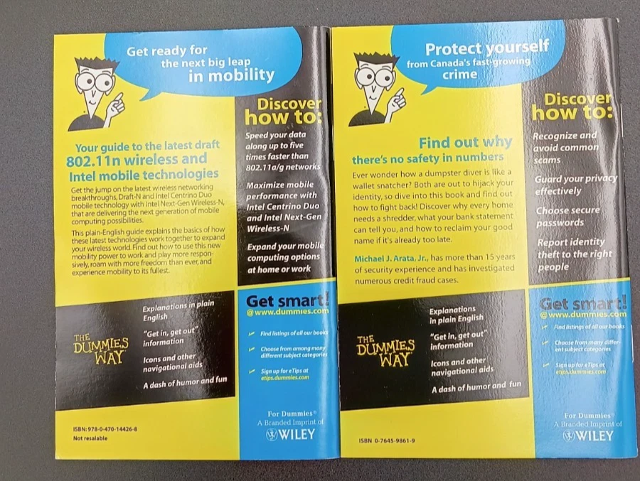 Lot of 10 For Dummies Pamphlet Books CPU PC Topics - USED VERY GOOD CONDITION - Image 3 of 4