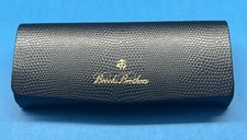 Brooks Brothers Eyeglass case Hard Shell For Eyeglasses Navy Blue       