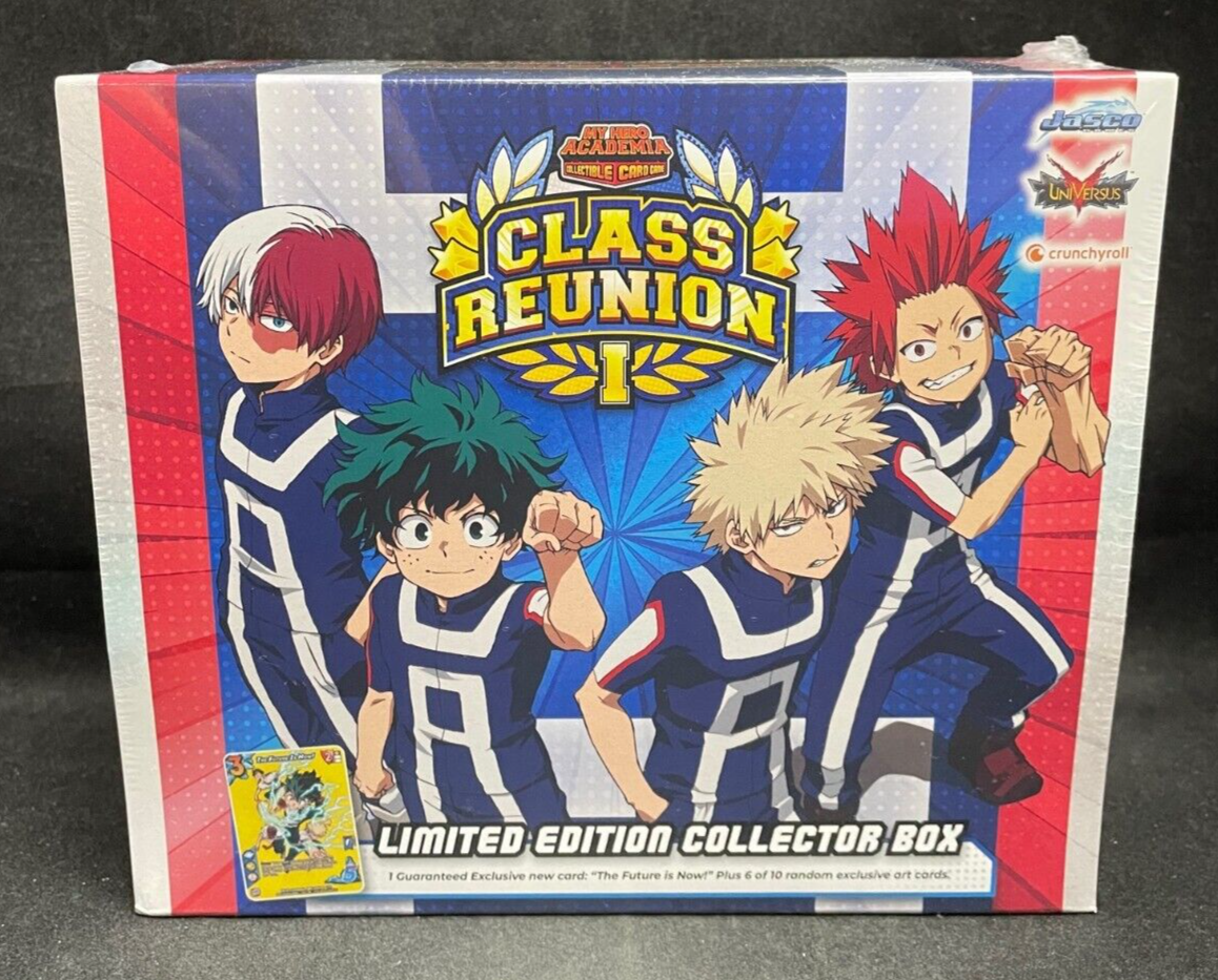 My Hero Academia Collectible Card Game: Class Reunion Collector's Box (NEW) 