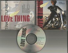Tina Turner Love Thing  PROMO Radio DJ CD Single 1991 USA DPRO 79947
