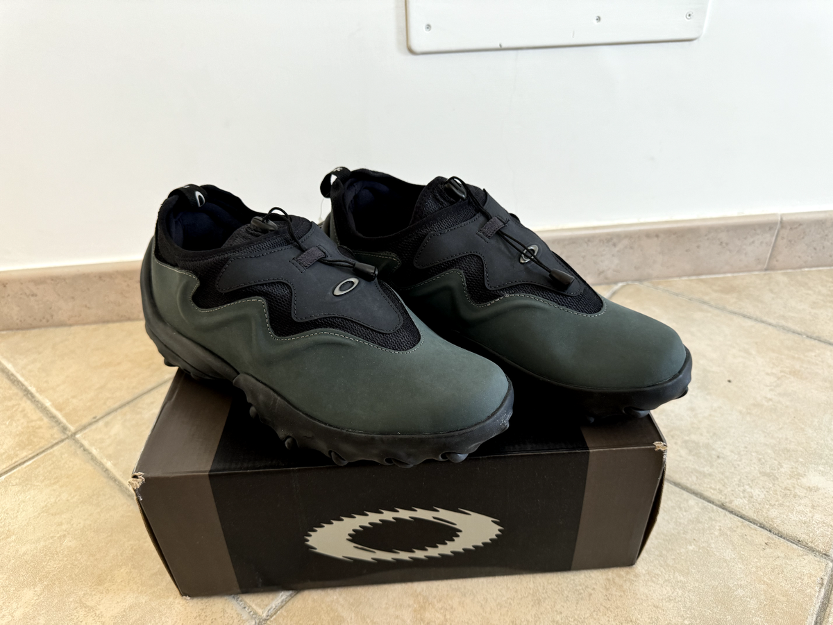 PIET x OAKLEY Teeth OG Slip-On Shoes, US 10/EU 44 in Faux Black