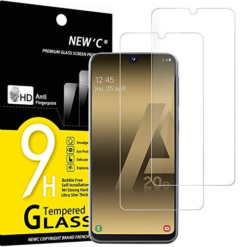 NEW'C 2 Pezzi, Vetro Temperato per Samsung Galaxy A20e, Pellicola (P7P)