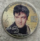 2002 Elvis Presley Colorized American Eagle 1oz 999 Fine Silver Coin