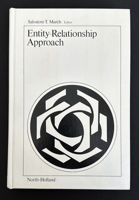 Entity-Relationship Approach 1988 March Ed HC DB Theory ER Database Design VG+