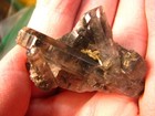 21g 1.8x1.2inch QUARTZ CRYSTAL CLUSTER W/GRAPHITE INCLUSIONS CHINA #323 — photo 6