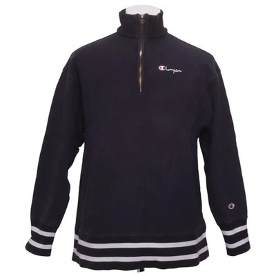 Champion, Sweatshirt, Größe: S, Reverse Weave Warm Up, Schwarz/Weiß #sEe