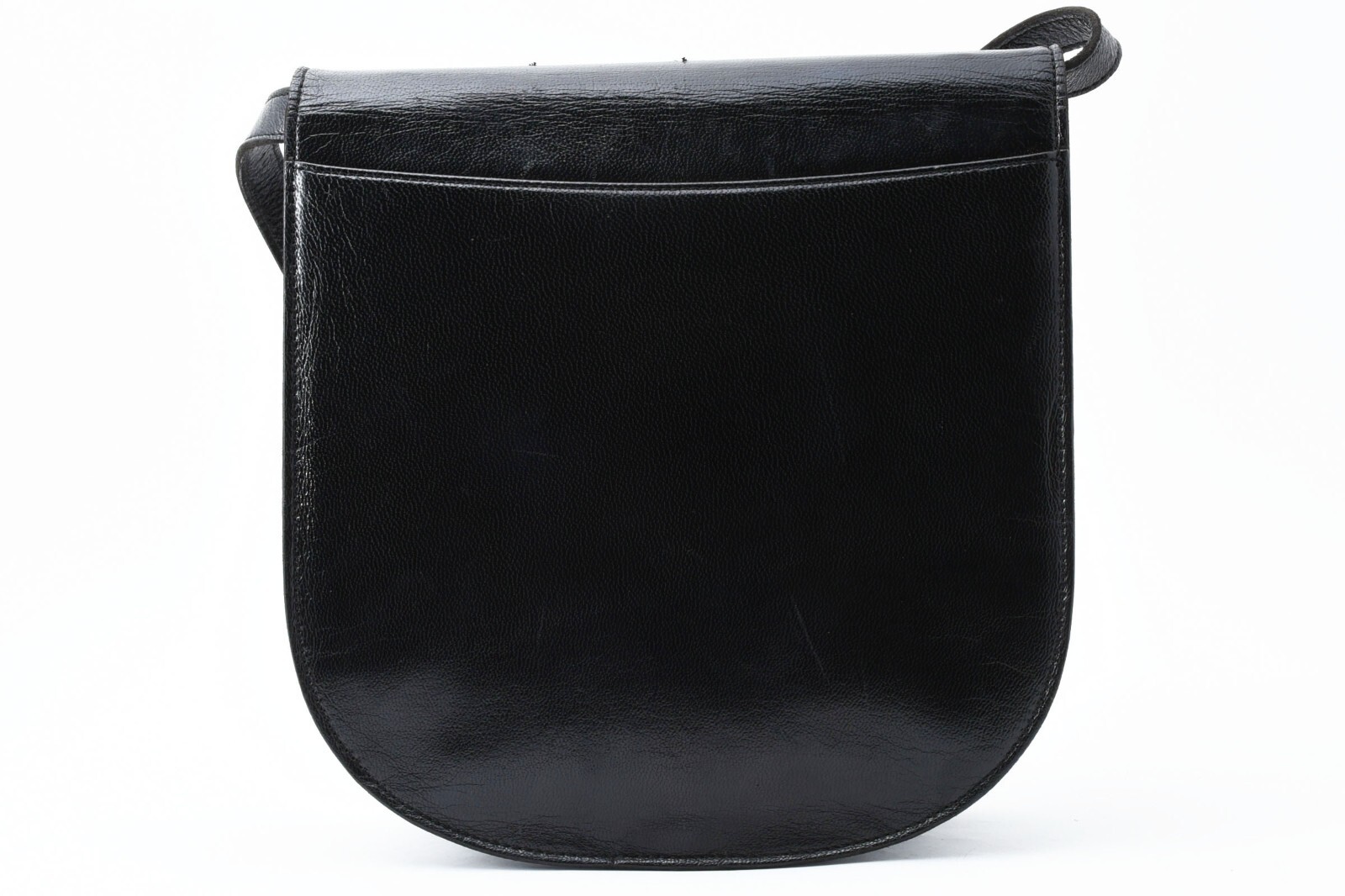 Borsa a tracolla Yves Saint Laurent YSL borsa in pelle nera vintage autentica