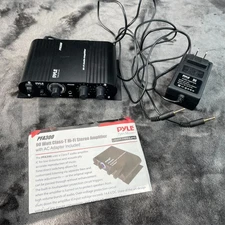 PYLE PFA300 - 90 Watt Class-T Hi-Fi Stereo Amplifier with AC Adapter Included