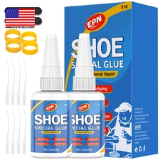 Super Glue for Shoe Repair, 35G Heavy Duty Waterproof Adhesive – Strong Bond for
