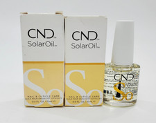 2X CND Daily Essentials Solar Oil Nail  Cuticle Care New Damage Box