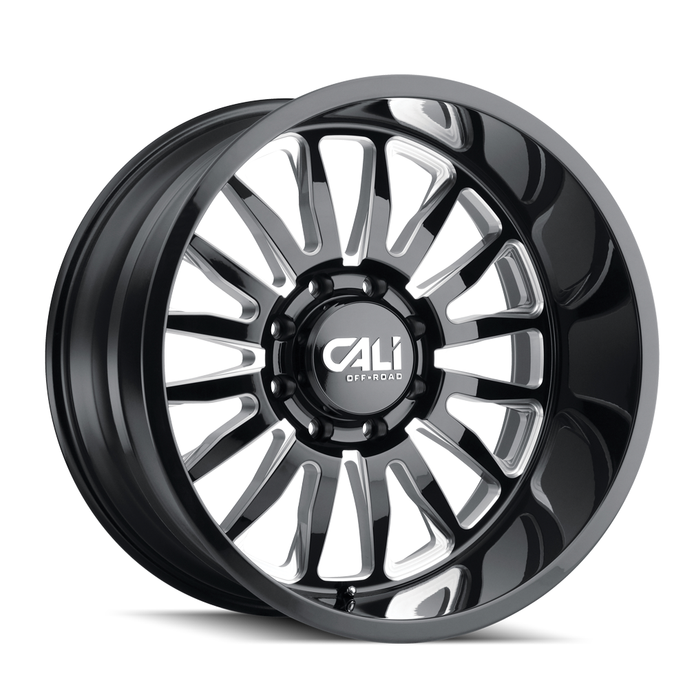 CALI OFF-ROAD SUMMIT 9110 GLOSS BLACK MILLED 22X10 6-139.7 0MM 106MM