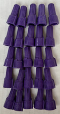 Wire Nuts AL/CU Aluminum To Copper Purple Twister Connectors Lot of 25