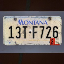 Montana License Plate