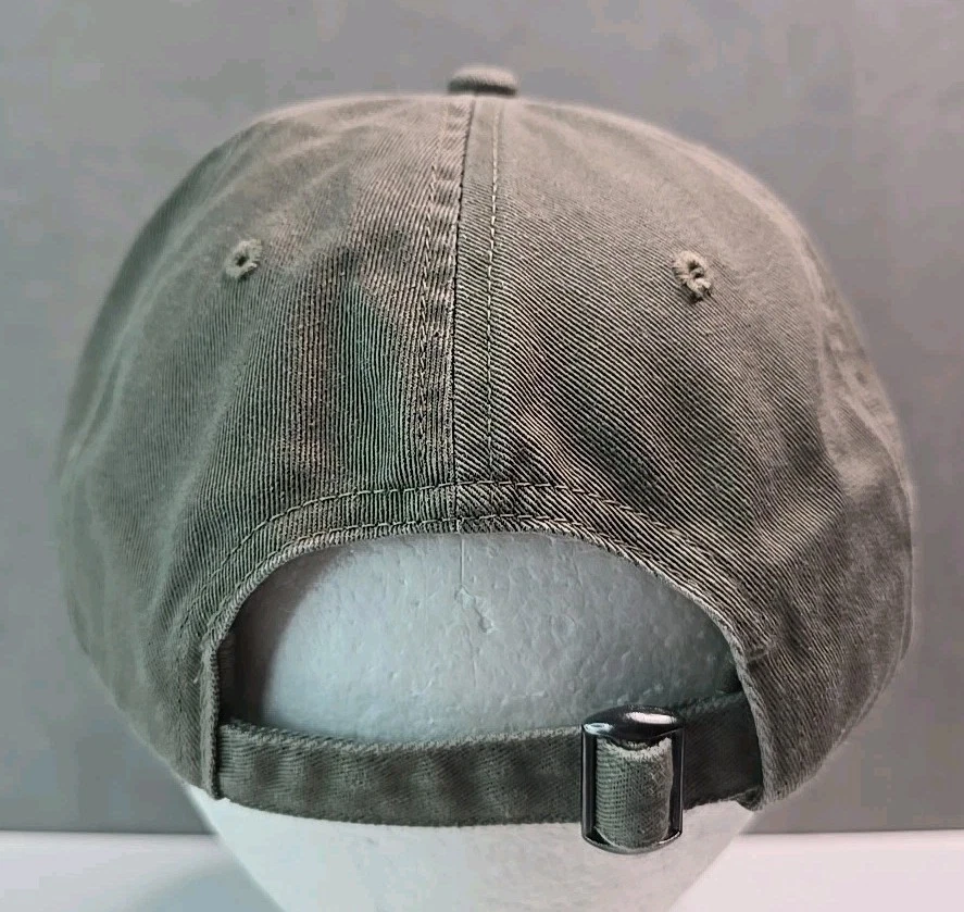 Smithsonian's National Zoo Correa Trasera Sombrero Gris Gorra Bordada Washington DC Foto 3 de 4