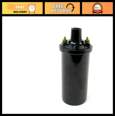 High-Performance Flame-Thrower 2.9 Ohm Ignition Coil - Black, Upgrade Spark Powe