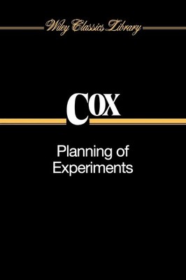 Planning of Experiments (Wiley Classics Library)