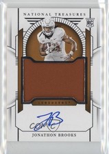 2024 Panini National Treasures Collegiate 66/99 Jonathon Brooks #47 Auto 18o1