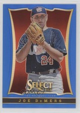 2013 Panini USA Baseball Box Set Select Blue Prizm Preview /199 Joe DeMers 3z8