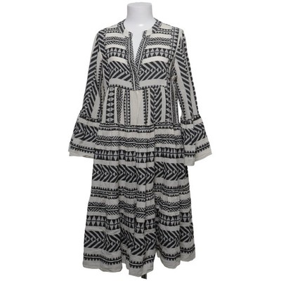 Devotion, Kleid, Größe: S, Weiß/Schwarz, Baumwolle, Print, Damen #zwX