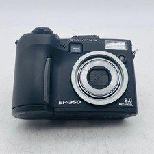 Olympus SP-350 Compact Digital Camera Tested with Battery and Accessories