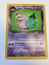 Dark Slowbro 60 HP Team Rocket Unlimited Rare Regular 29/82 English on eBay