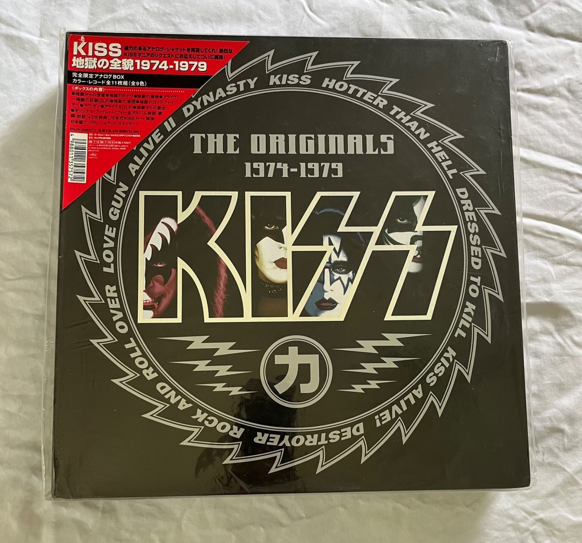 い*ン様 キッス:地獄の全貌1974-79⭐️超限定カラー11LP BOX キッス / 地獄の全貌1974-1979 KISS THE ORIGINALS 1974 – 1979