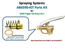 Spraying Systems AB6590-KIT Parts Kit for 6590 Trigger Jet Brass Gun- NEW