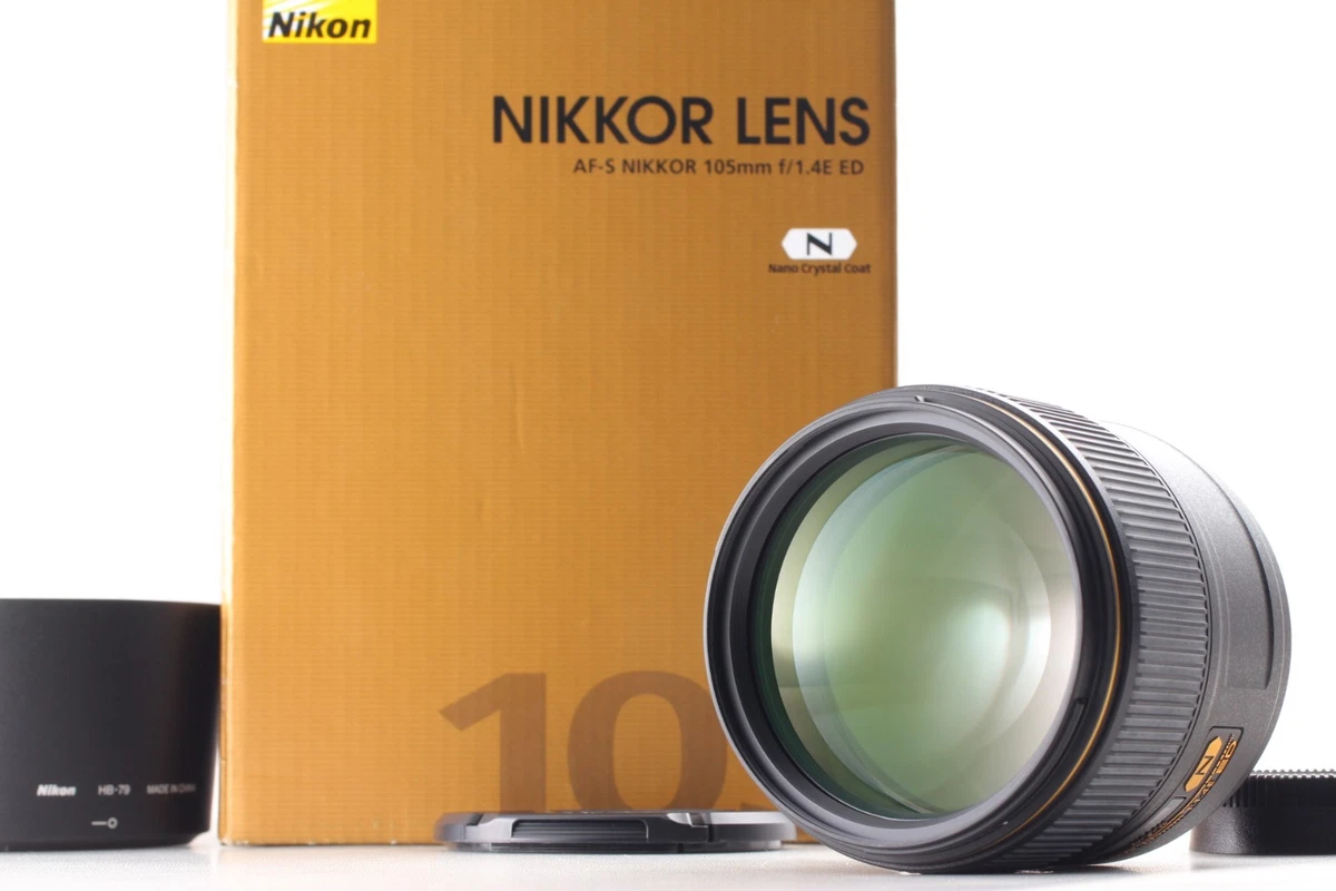 Nikon NIKKOR AF-S 105mm f/1.4 Camera Lenses for sale - eBay