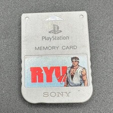 Sony PlayStation Memory Card RYU Street Fighter 