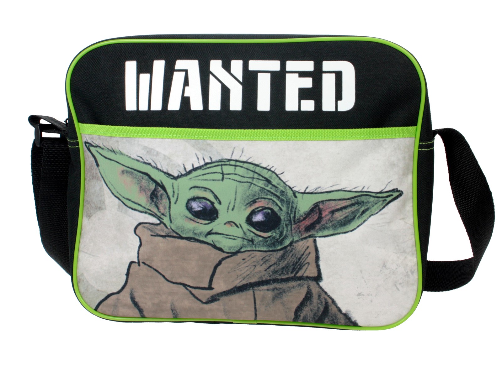 Bolso Escolar Star Wars Grogu Mensajero Estilo Mensajero NUEVO Oficial