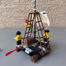 Vintage LEGO Pirates Raft Raiders 6261 With Manual, Mini Figs and Shark