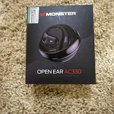 Monster Open Ear Headphones AC330, Wireless Earbuds Bluetooth 5.4 with Clear
