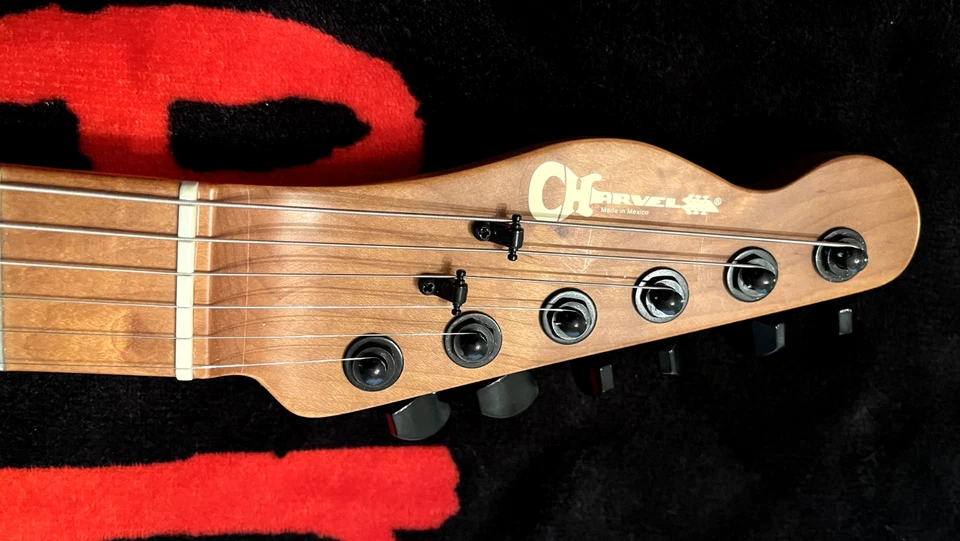 Charvel Pro-Mod So-Cal Style 2 24 HH HT CM 电吉他缎面黑色 — 第 4/4 张图片