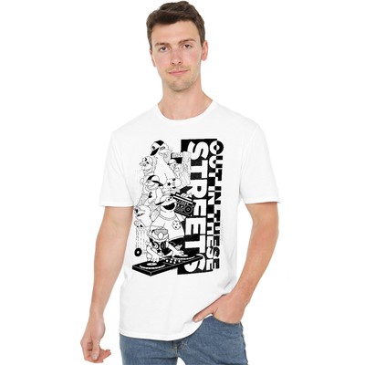 Sesamstraße Out In These Streets T-Shirt S-5XL, weiß