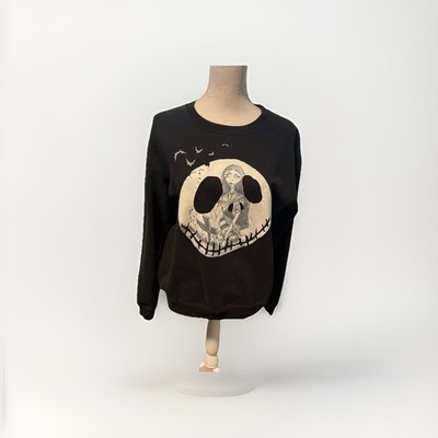 The Nightmare before Christmas Black Long Sleeve Sweatshirt Medium 7-9 Disney